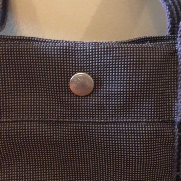 Hermes Herline Grey Canvas Tote Bag GM size - Picture 3 of 11